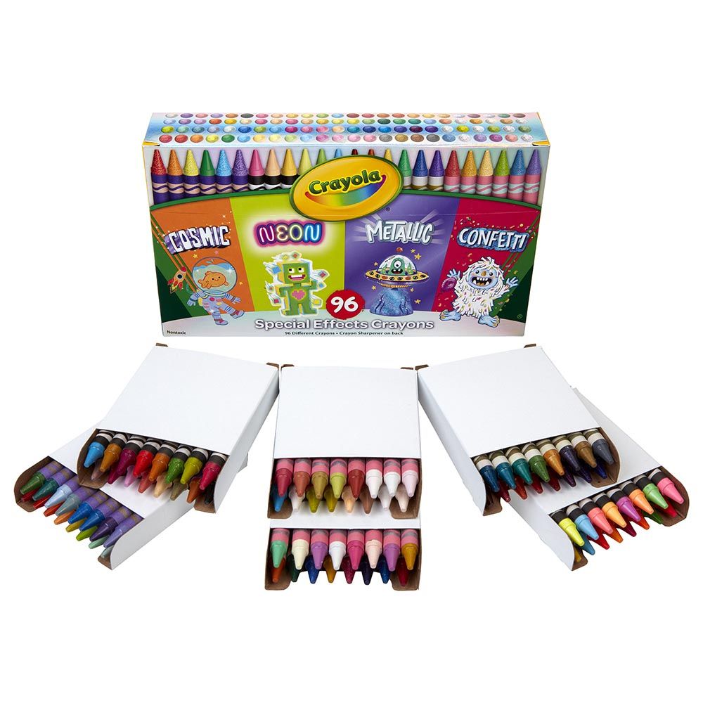 Crayola - Special Effects Crayons 96pcs