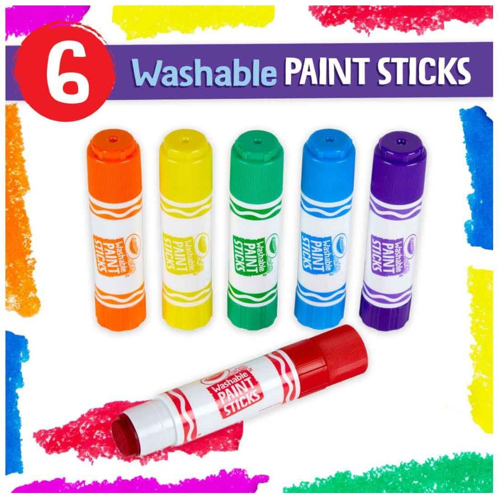 Crayola - Washable Paint Sticks Pack of 6