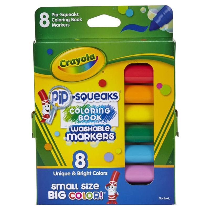 Crayola - Pip-Squeaks Washable Markers 8pcs