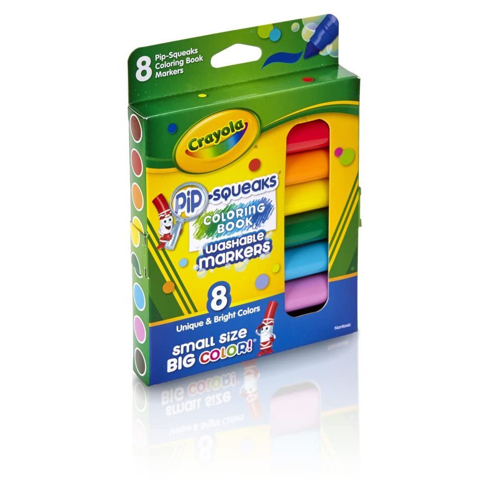 Crayola - Pip-Squeaks Washable Markers 8pcs