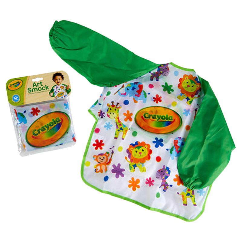 Crayola - My 1st-Art Smock Apron - Green