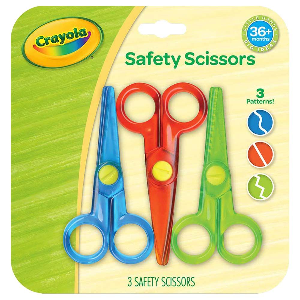 Crayola - My First Crayola - Safety Scissors - 3pcs