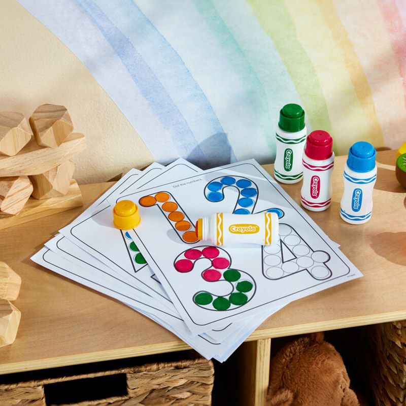 Crayola - Washable Dot Markers Activity Set