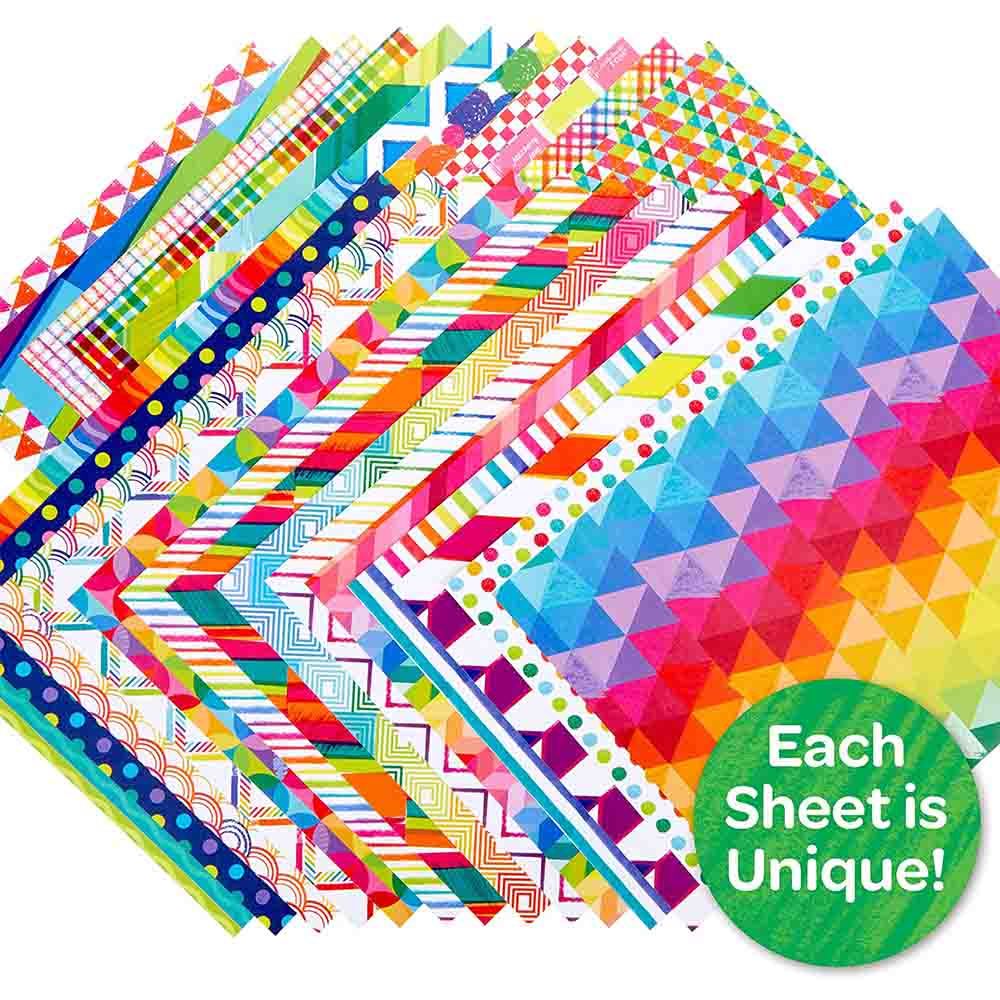 Crayola - 25 Sheets Cardstock Bright Pop