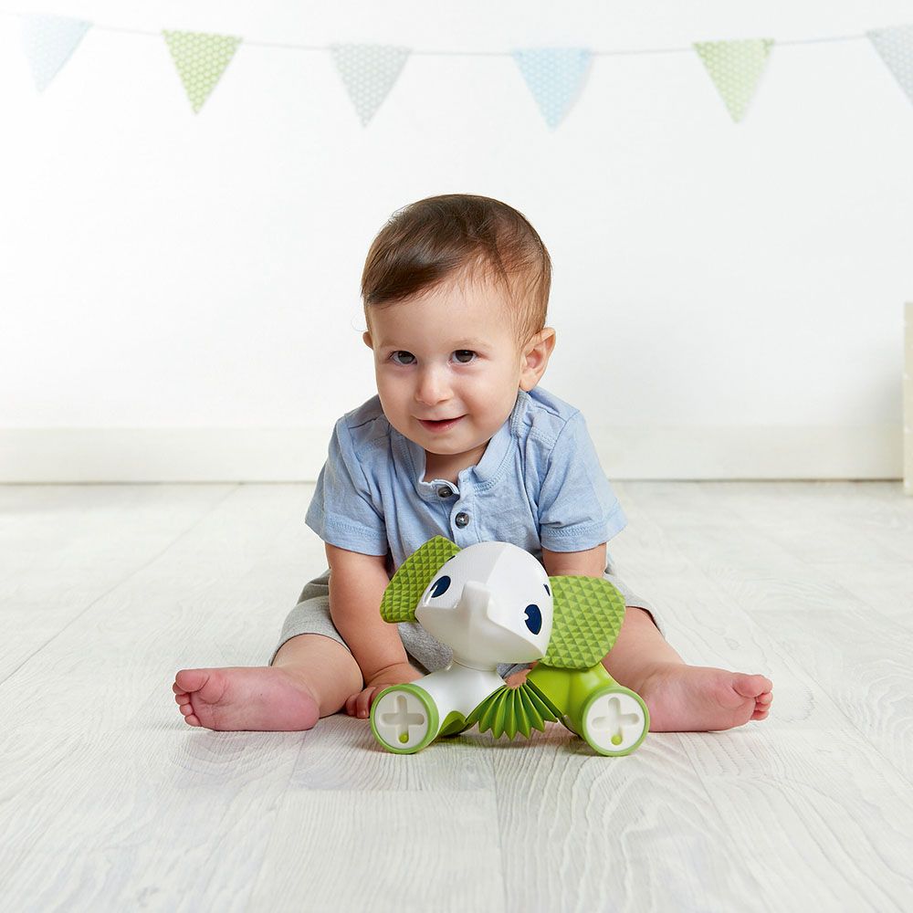 Tiny Love - Tiny Rolling Toys - Samuel The Elephant - Green