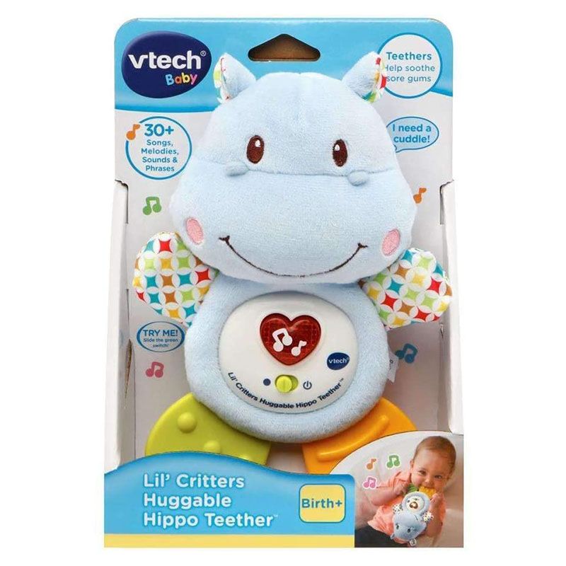 Vtech - Little Friendlies Happy Hippo Plush Teether