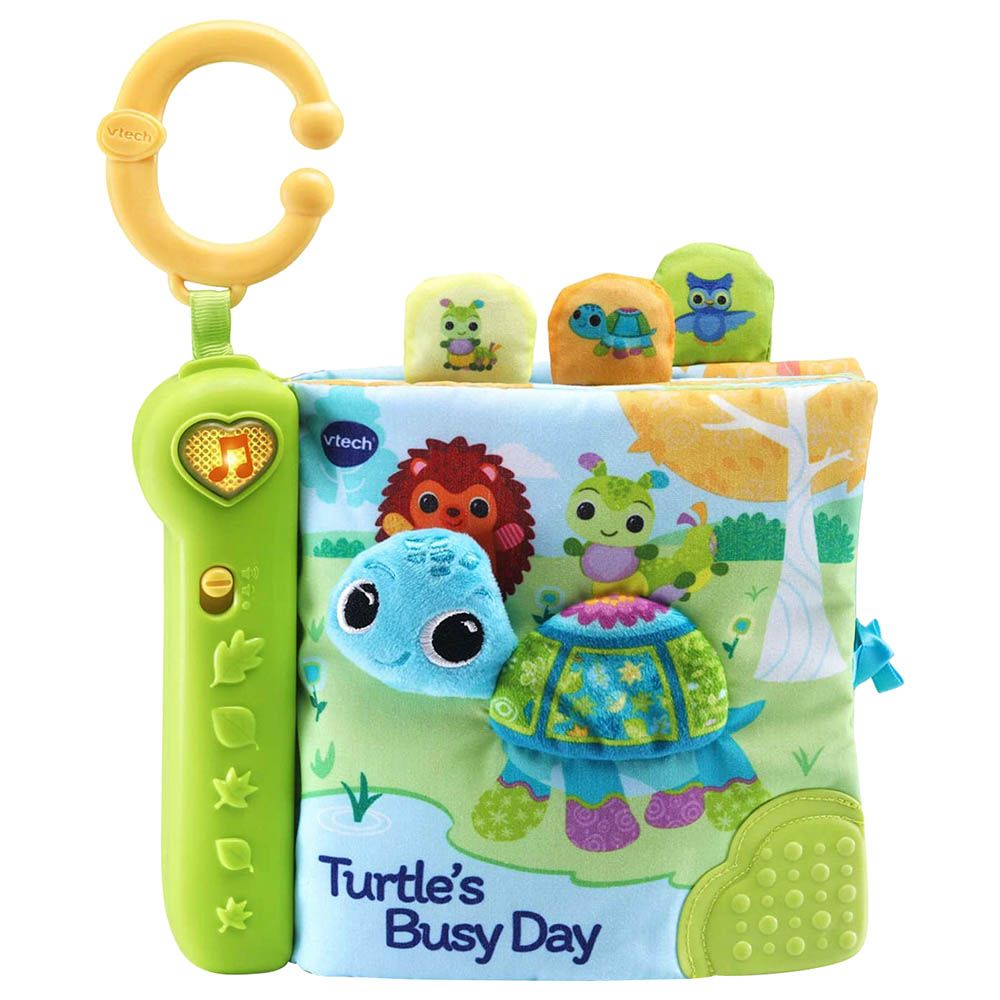 Vtech - Turtle's Busy Day Soft Book - Green