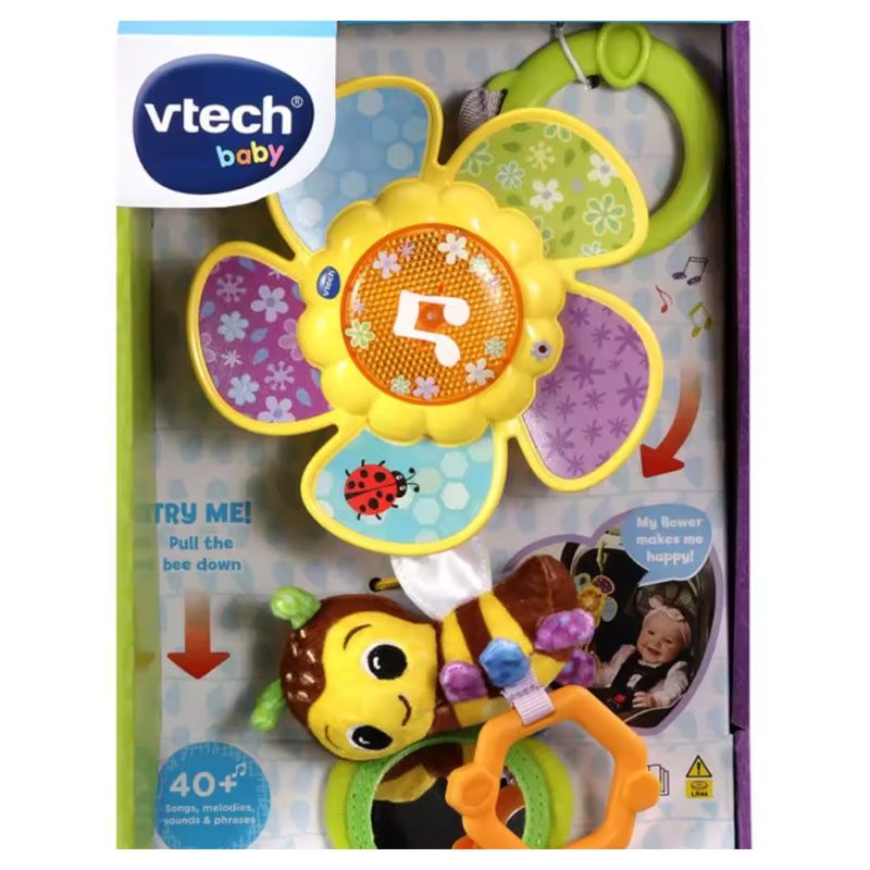 Vtech - Tug & Spin Busy Bee Clip Toy