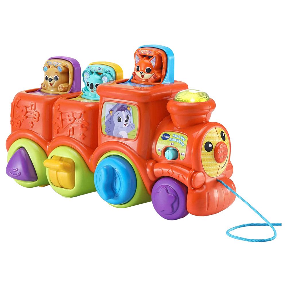 Vtech - Pop And Sing Animal Train - Red