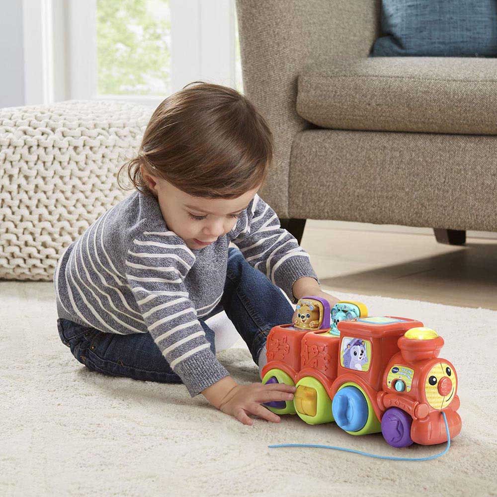 Vtech - Pop And Sing Animal Train - Red