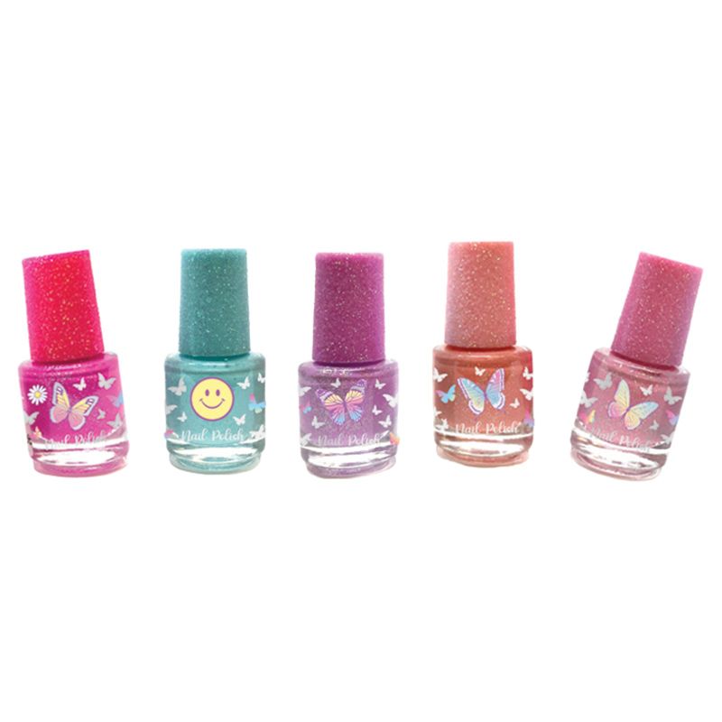 Hot Focus - Tie Dye Butterfly 5 Day Nail Polish Set