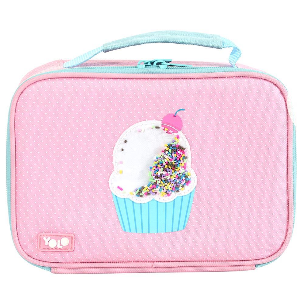 Yolo - Suitcase Pencil Case - Cupcake