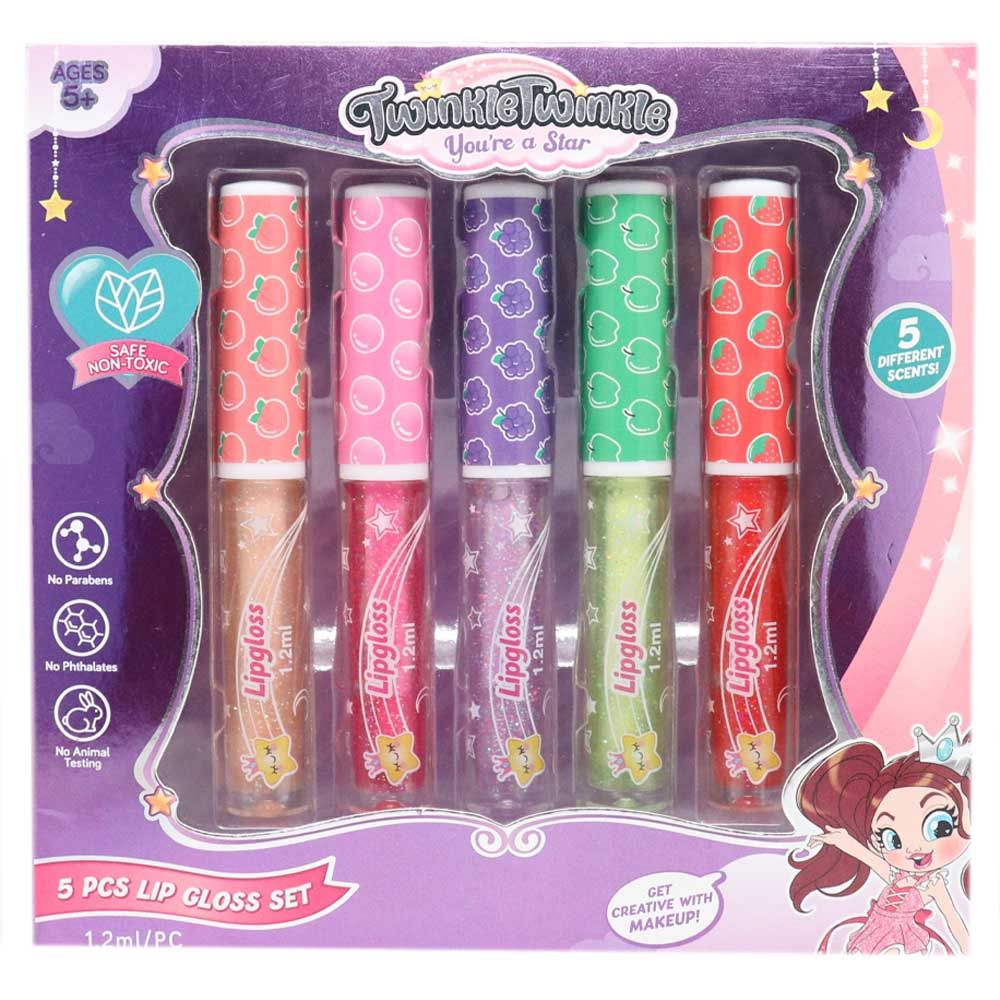 Twinkle Twinkle - 5 Pcs Lip Gloss Set