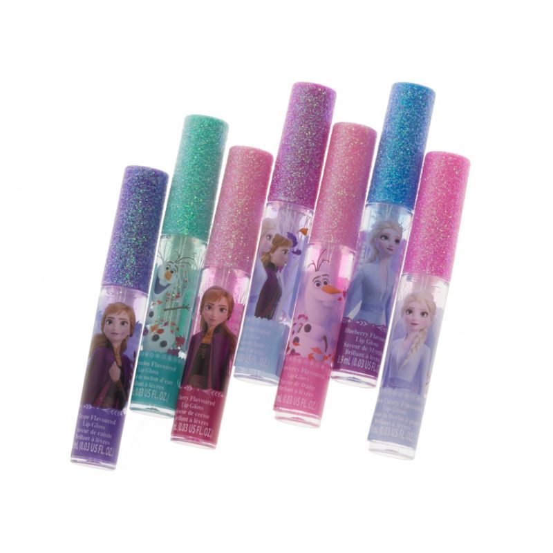 Disney Frozen 2 - 7 Pack Lip Gloss Wand Set