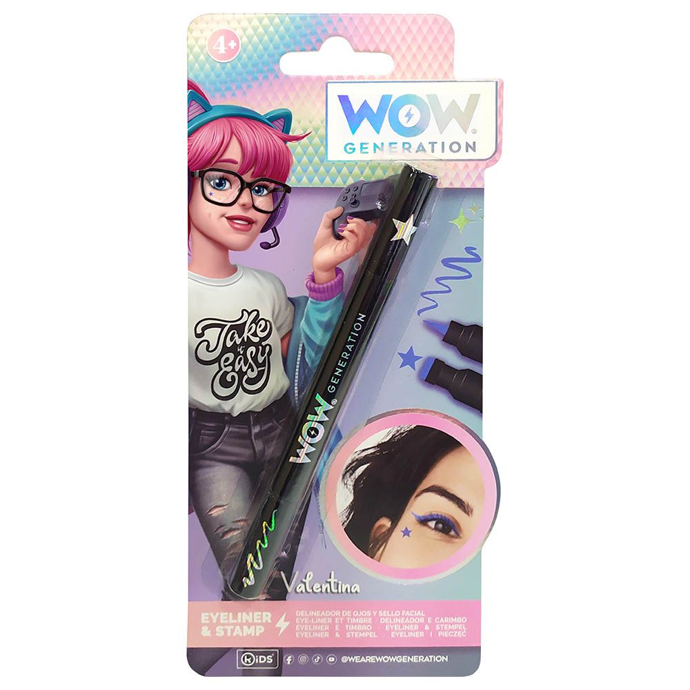 Wow Generation - Eye Liner & Face Seal - Style May Vary