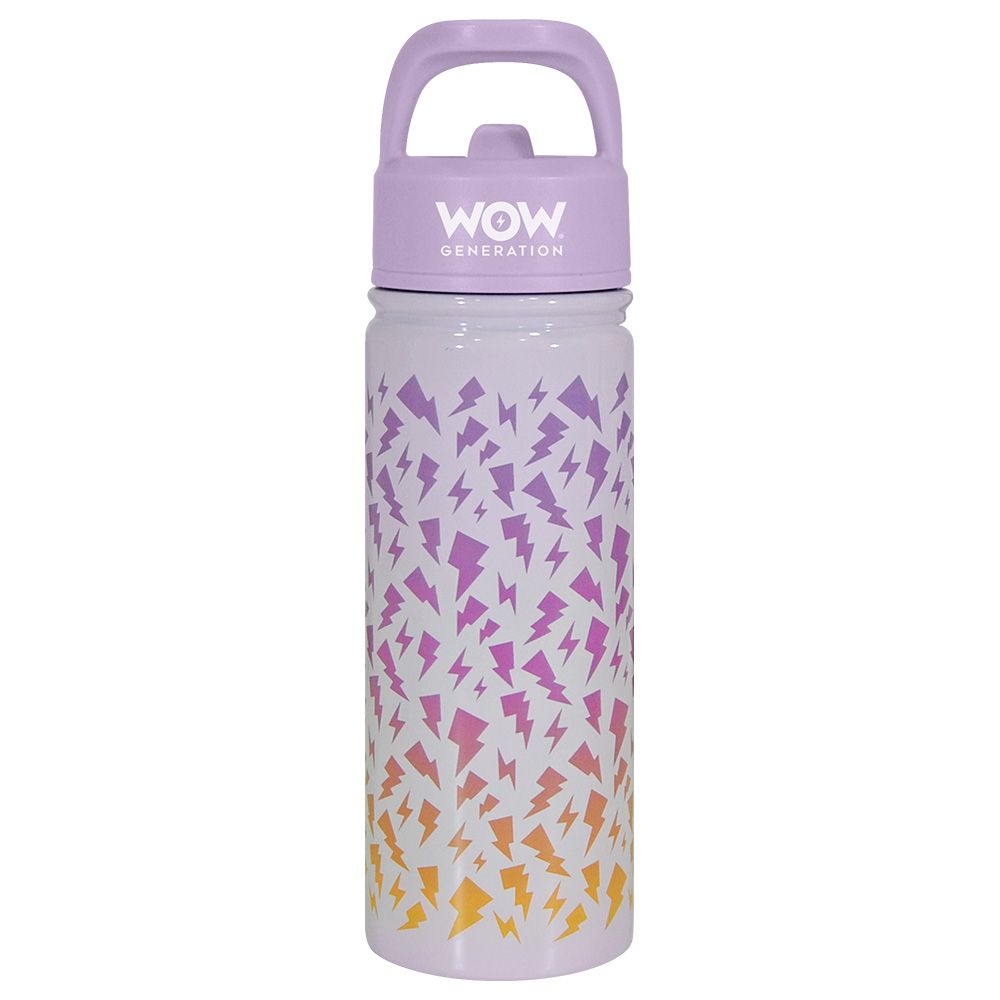 Wow Generation - Thermal Bottle - Purple - 500ml