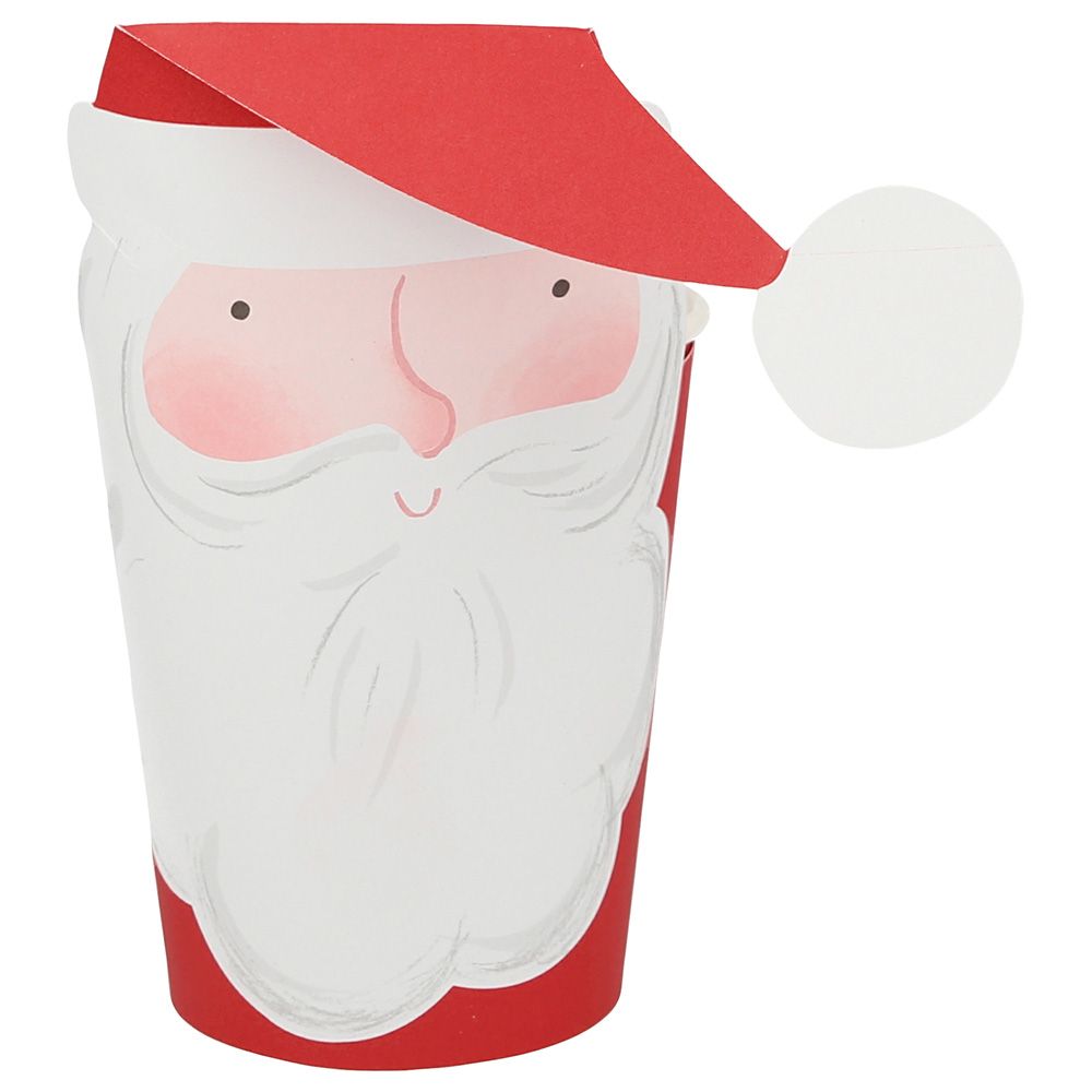 Meri Meri - Jolly Santa Cups - 8pc