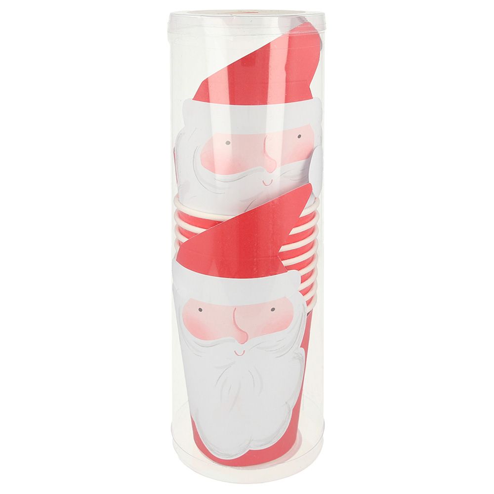 Meri Meri - Jolly Santa Cups - 8pc