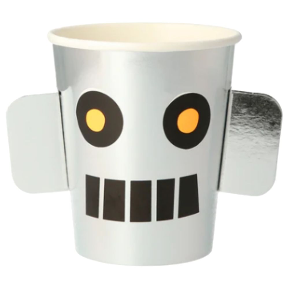 Meri Meri - Robot Cups - Pack of 8