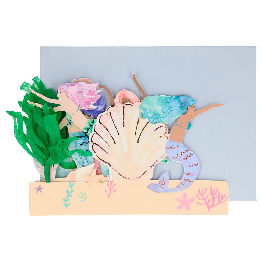 Meri Meri - Mermaid Concertina Card