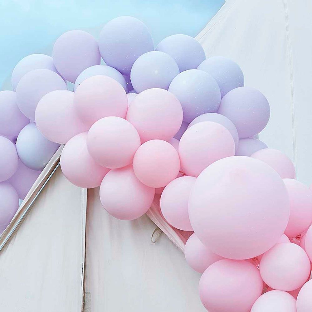 Ginger Ray - Luxe Pastel Pink and Purple Balloon Arch Kit