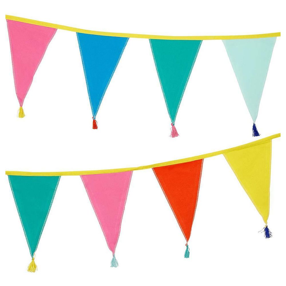 Talking Tables - Rainbow Fabric Bunting