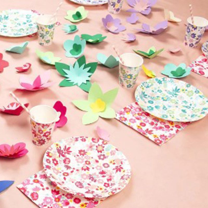 My Little Day - Flower Paper Plates