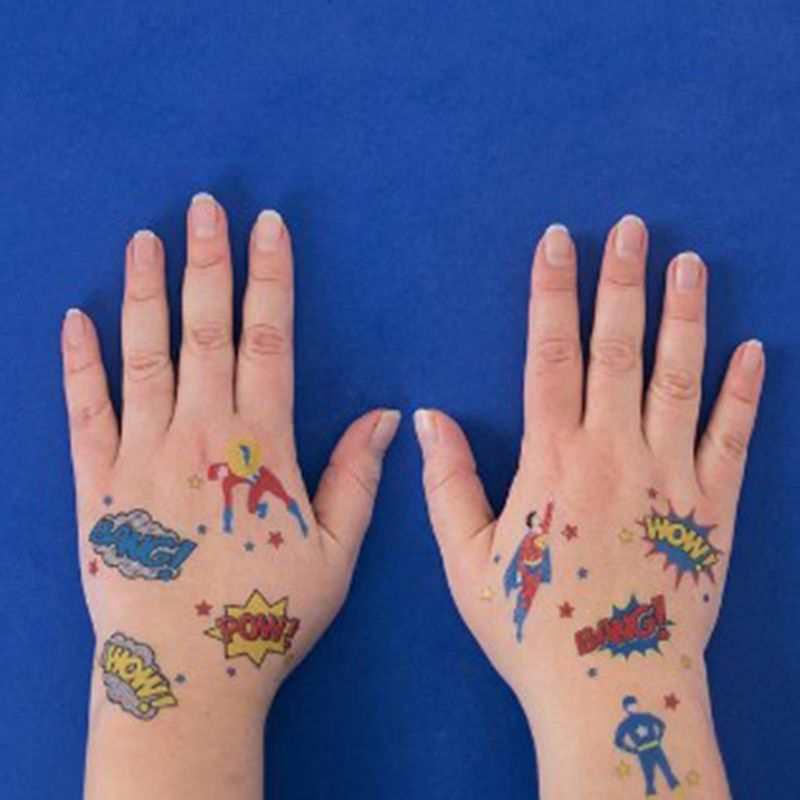 My Little Day - Super Heroes Tattoos