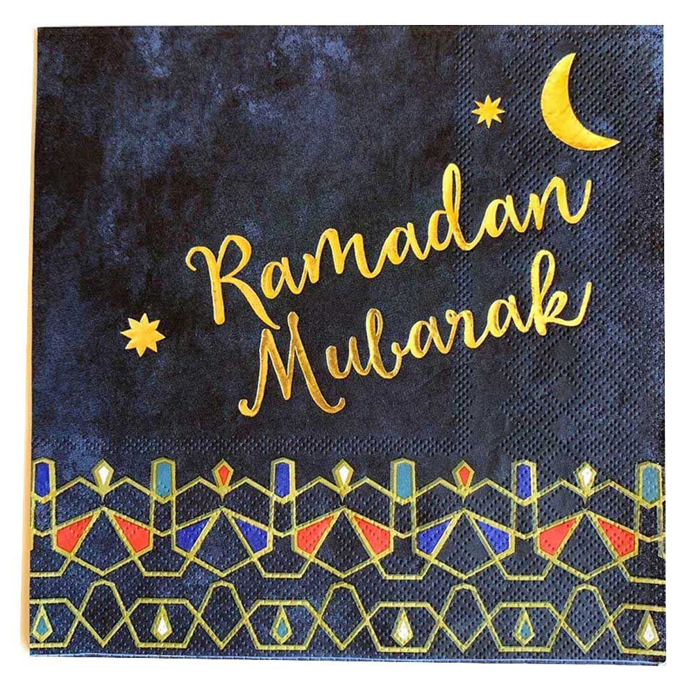 Party Camel Pack of 20 Ramadan Mubarak Napkins