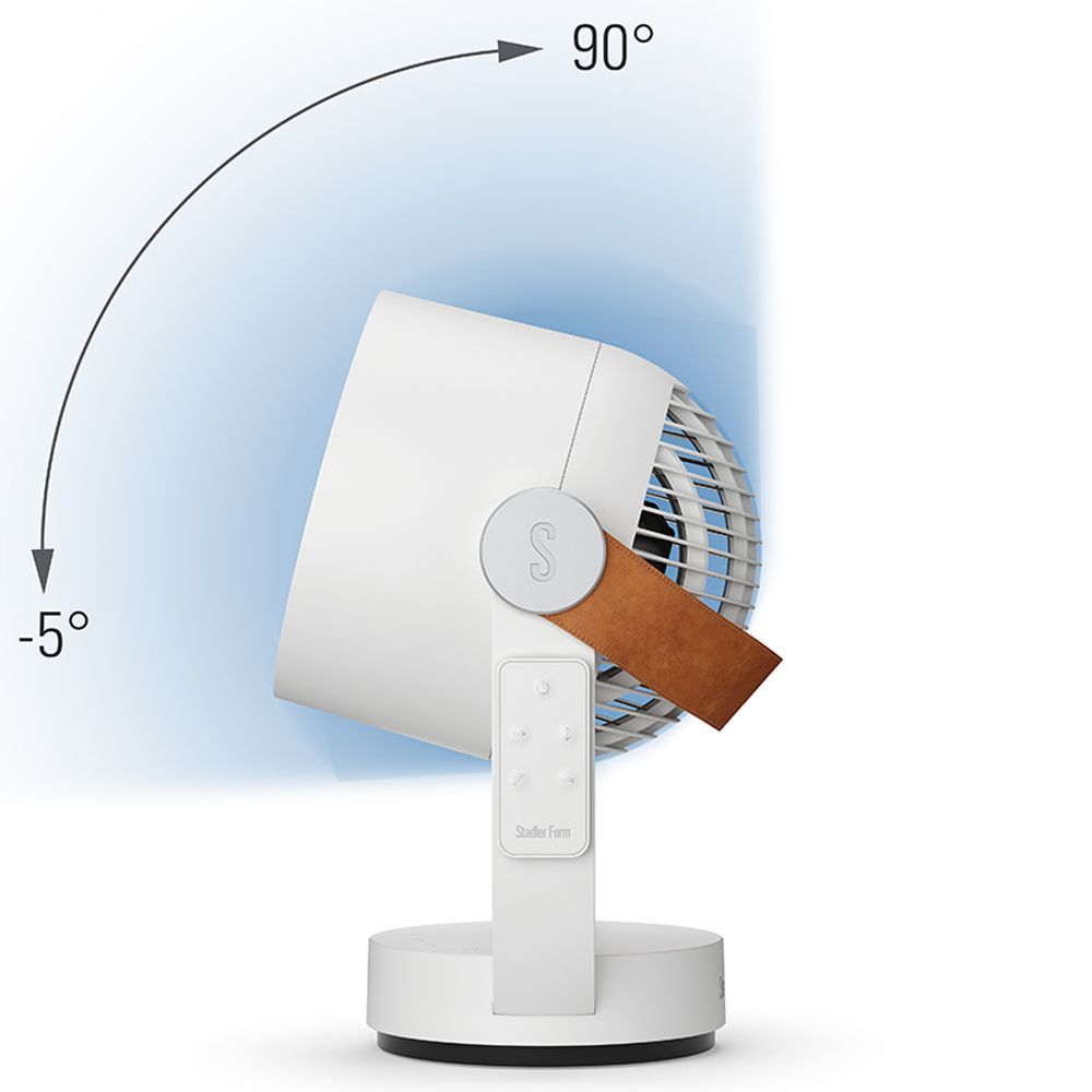 Stadler Form - Leo 3D Air Circulator Fan - White