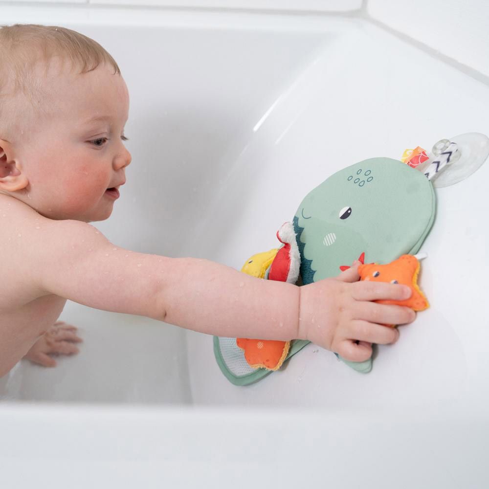 A Thousand & One Cuddles - Baby Bath Toy Organizer w/ Suction Cup & Interactive Toys (Exclusive)