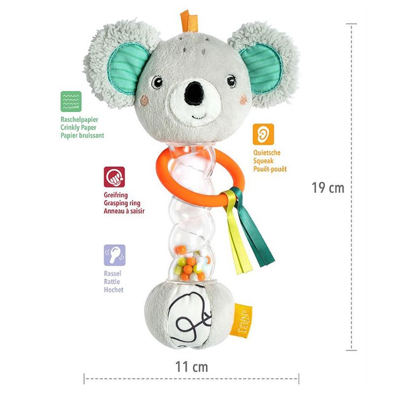 A Thousand & One Cuddles - Multi-Sensory Koala Rattle Toy (Exclusive)