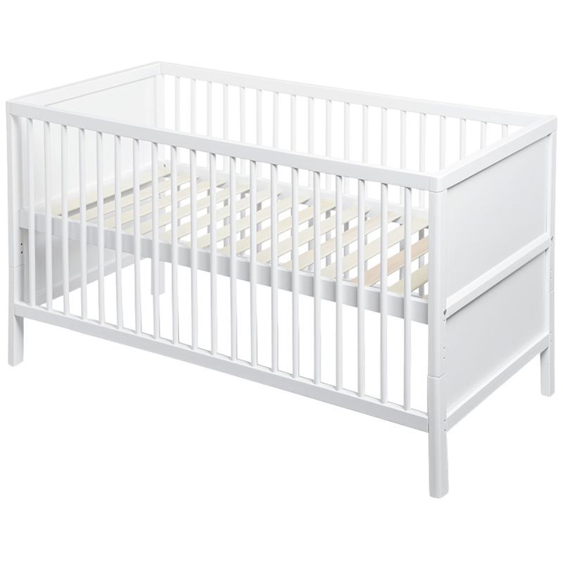 Bumble & Bird - Tory Crib To Toddler Wooden Bed -White