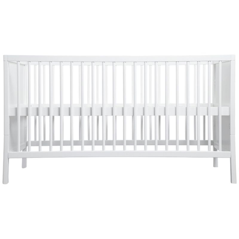 Bumble & Bird - Tory Crib To Toddler Wooden Bed -White