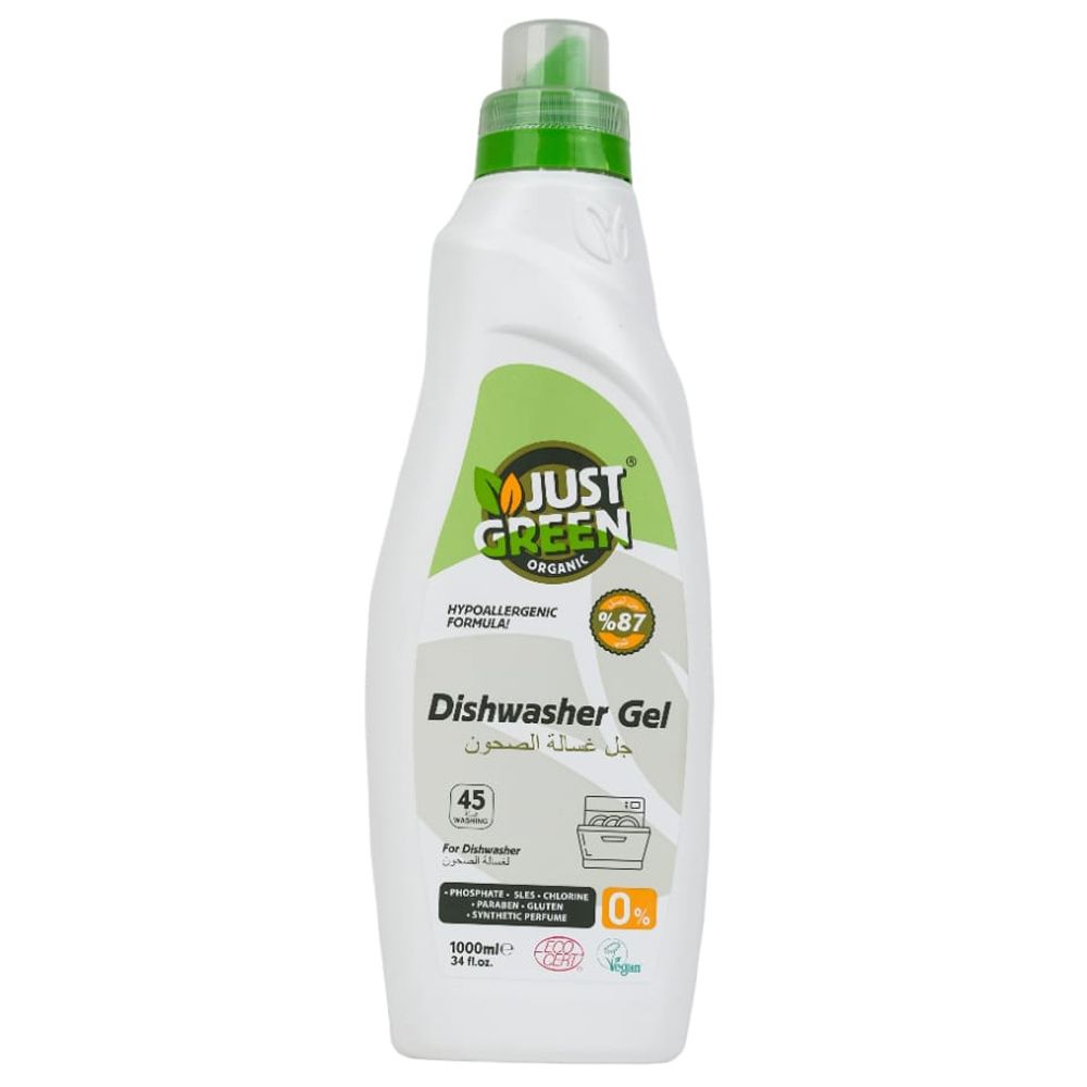 Just Green Organic - Dishwasher Gel - 1000ml