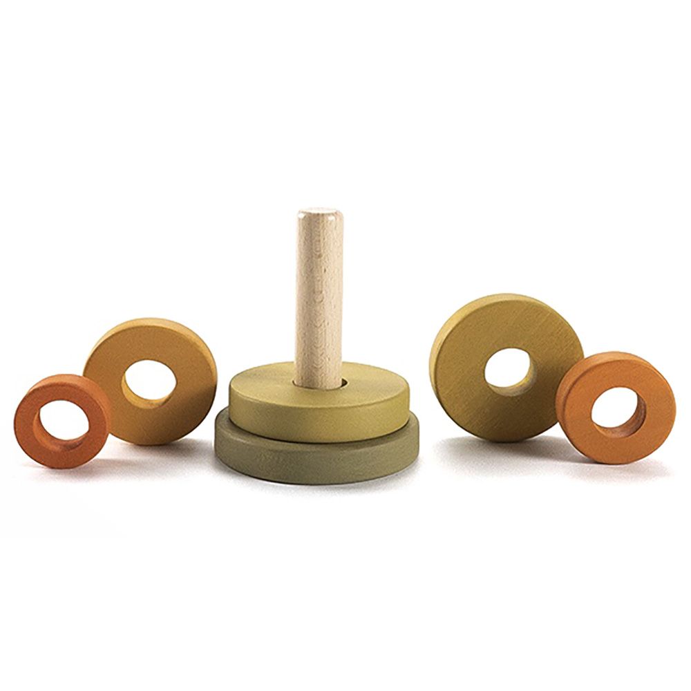 Sabo Concept - Wooden Mini Ring Stacker - Flower Meadow 