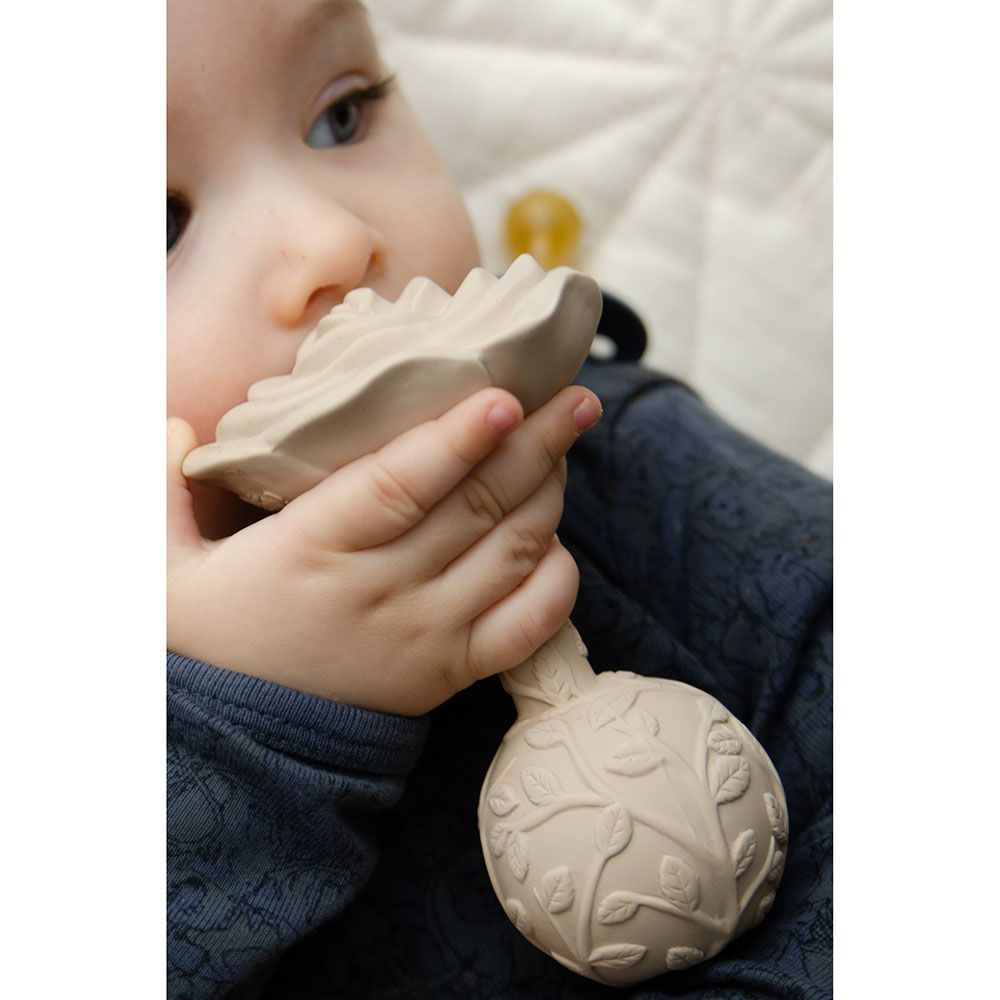 Natruba - Flower Rattle Rose - Beige