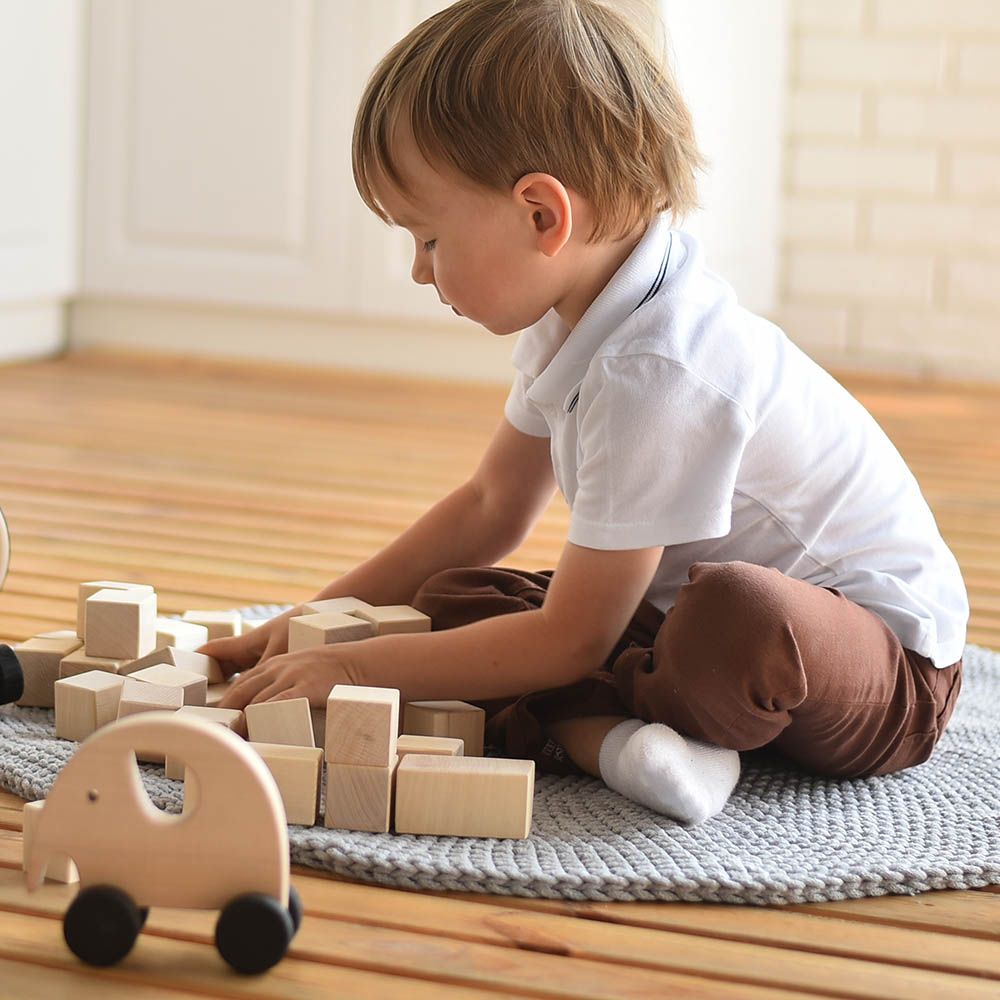 Sabo Concept - Wooden Blocks Set 24pcs - Wood