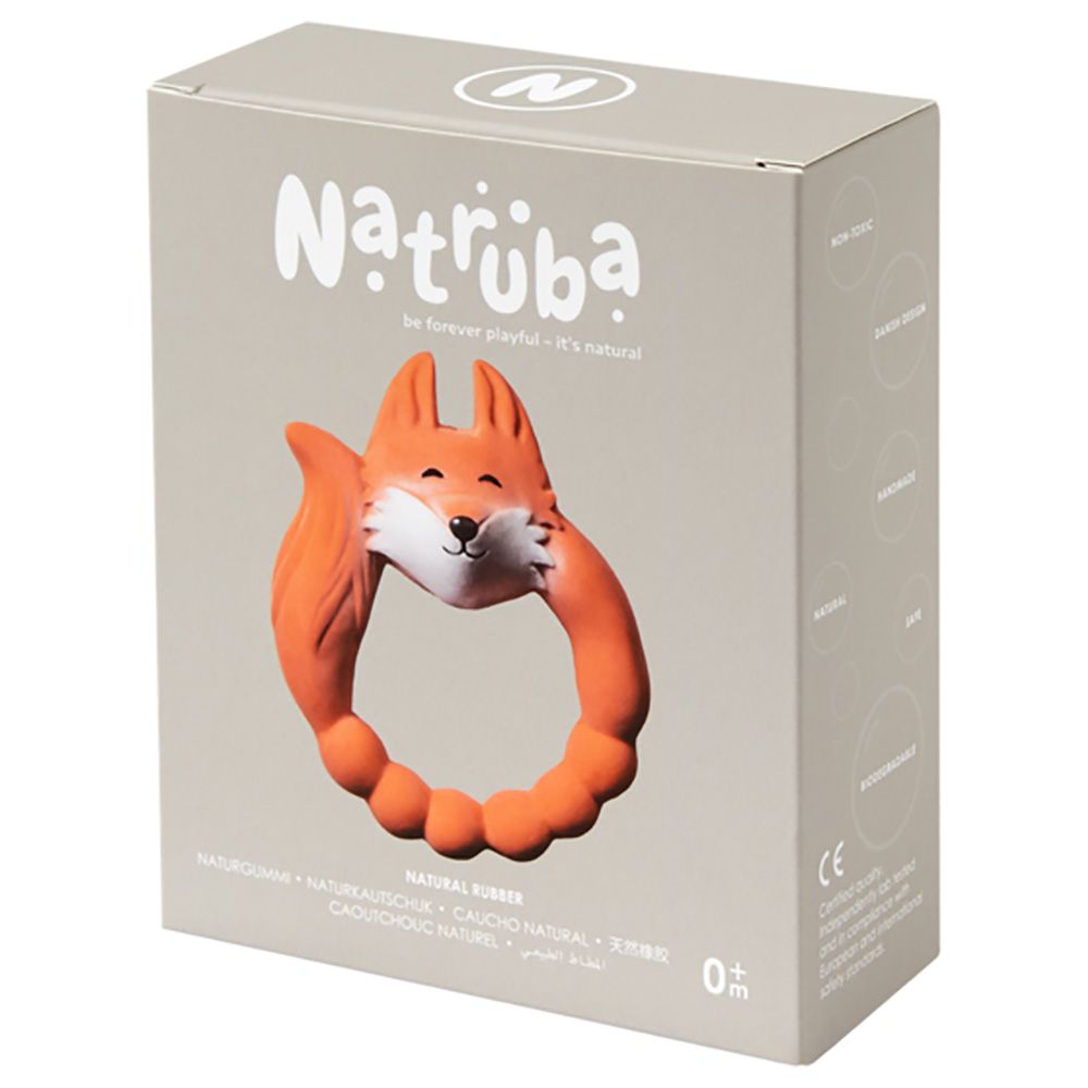 Natruba - Teether Fox - Orange