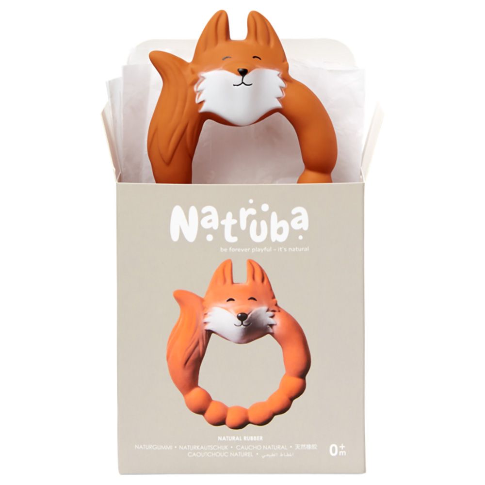 Natruba - Teether Fox - Orange