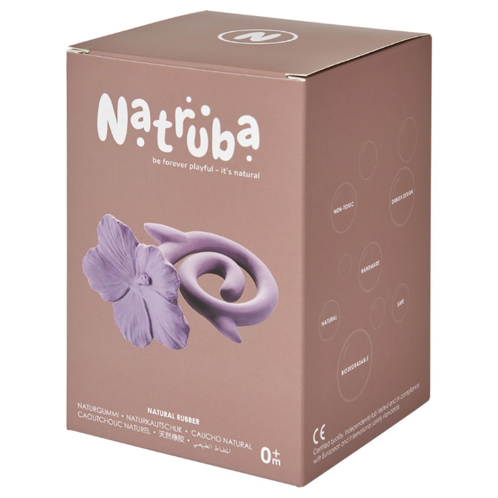 Natruba - Teether Hawaii Flower - Purple