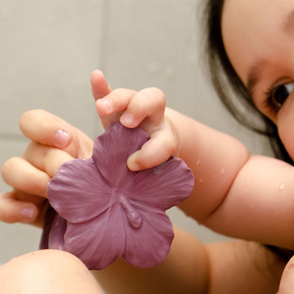 Natruba - Teether Hawaii Flower - Purple