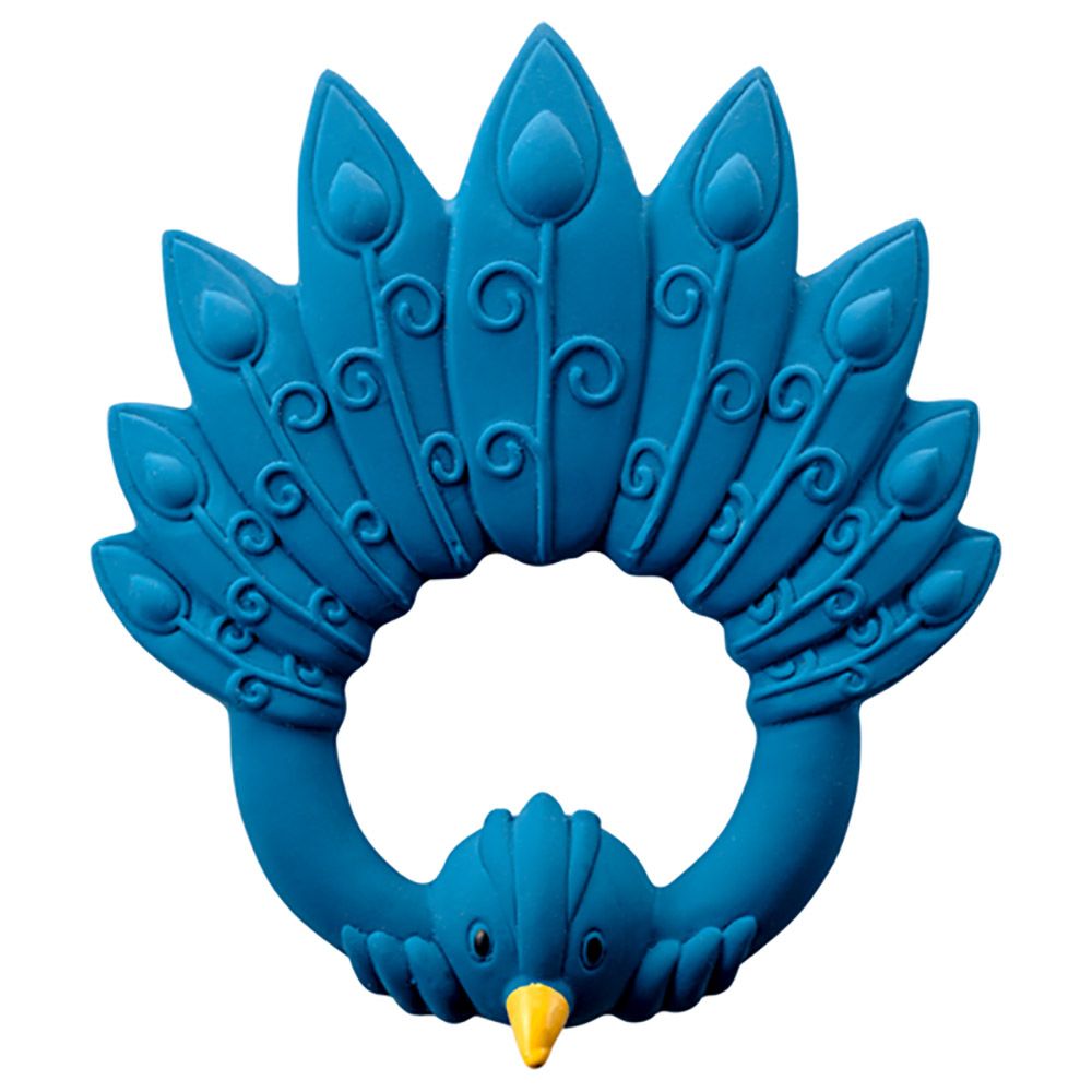 Natruba - Teether Peacock - Blue