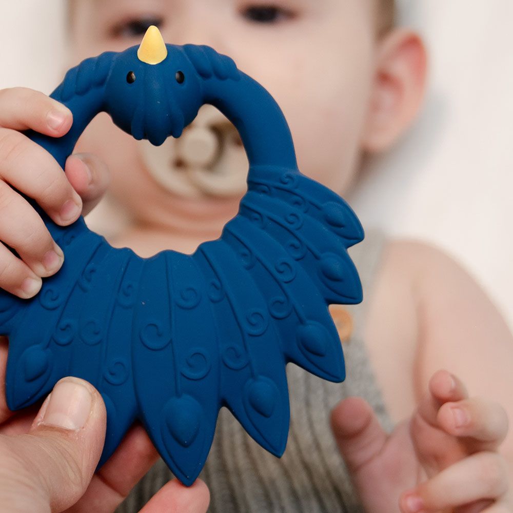 Natruba - Teether Peacock - Blue