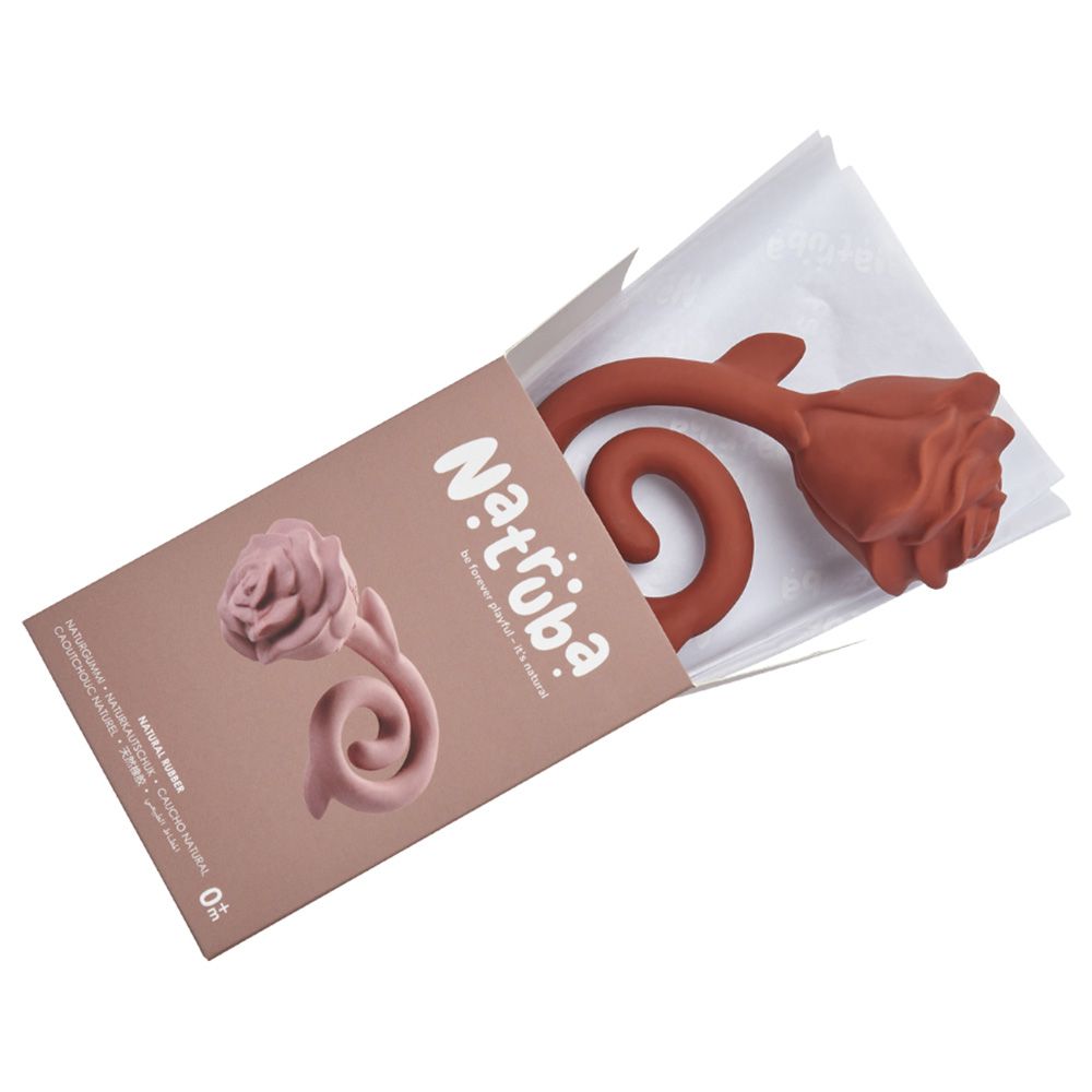 Natruba - Teether Rose - Red