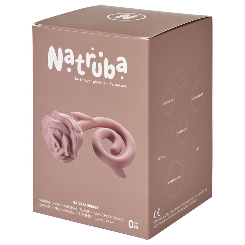 Natruba - Teether Rose - Red