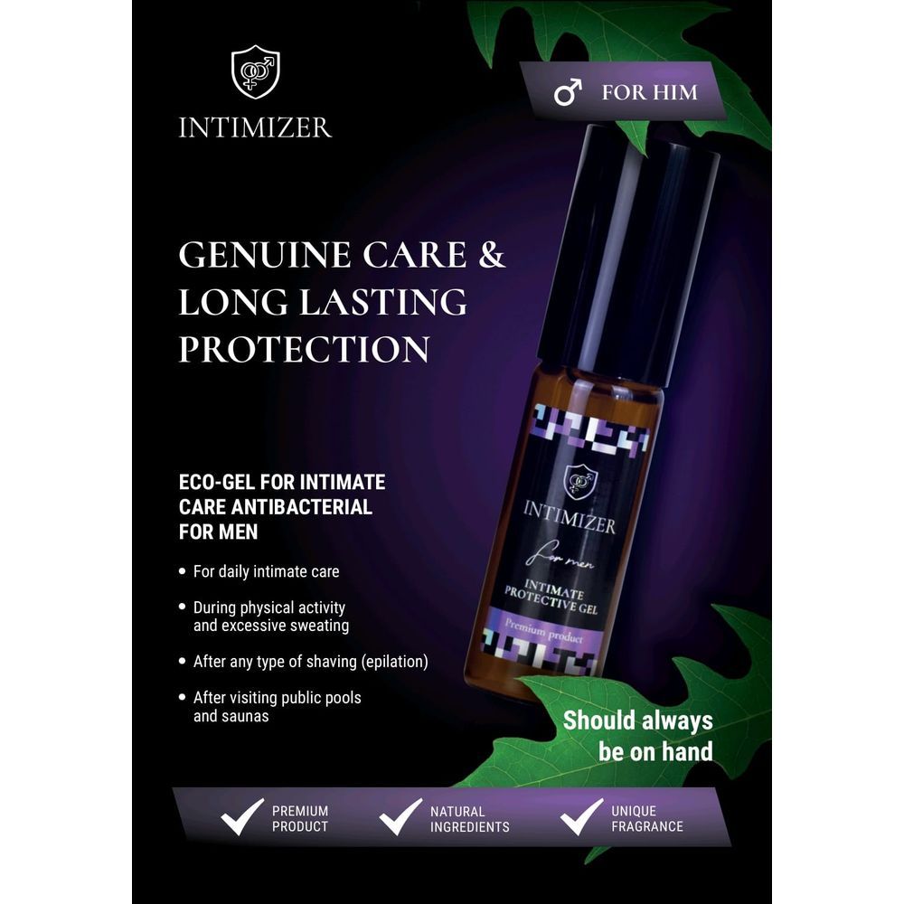 Intimizer - Eco-Gel For Intimate Care Antibacterial For Men