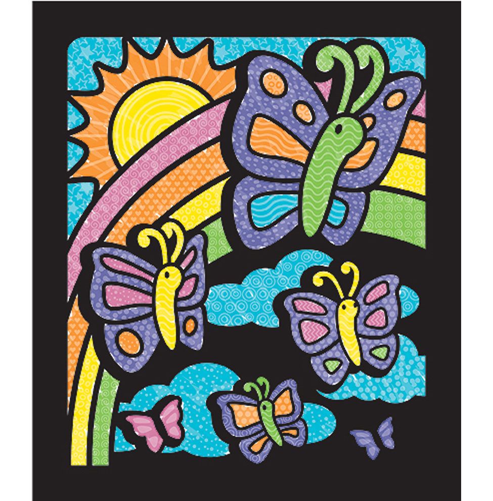 Melissa & Doug Magic Velvet Butterfly