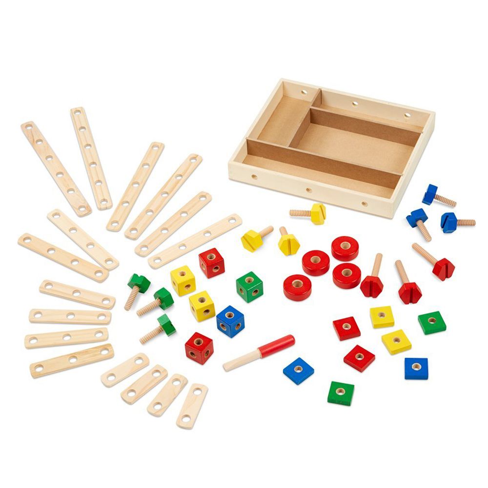 Melissa & Doug - Construction Building Set In A Box