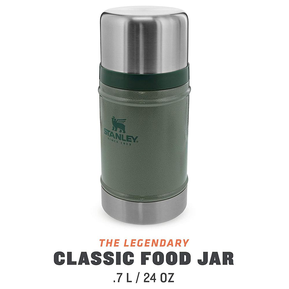 Stanley - Classic Vacuum Flask 709ml - Hammertone Green